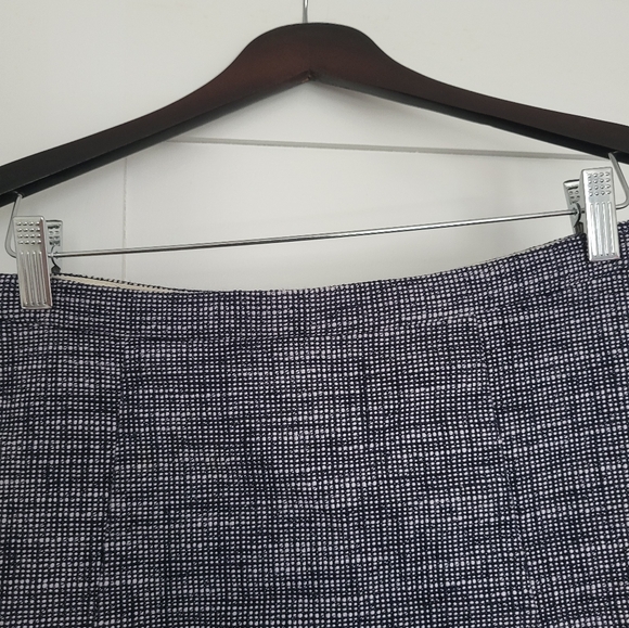 J Crew navy tweed skirt - Picture 6 of 10